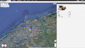 農機連携_現在地・農機情報表示-ISEKI